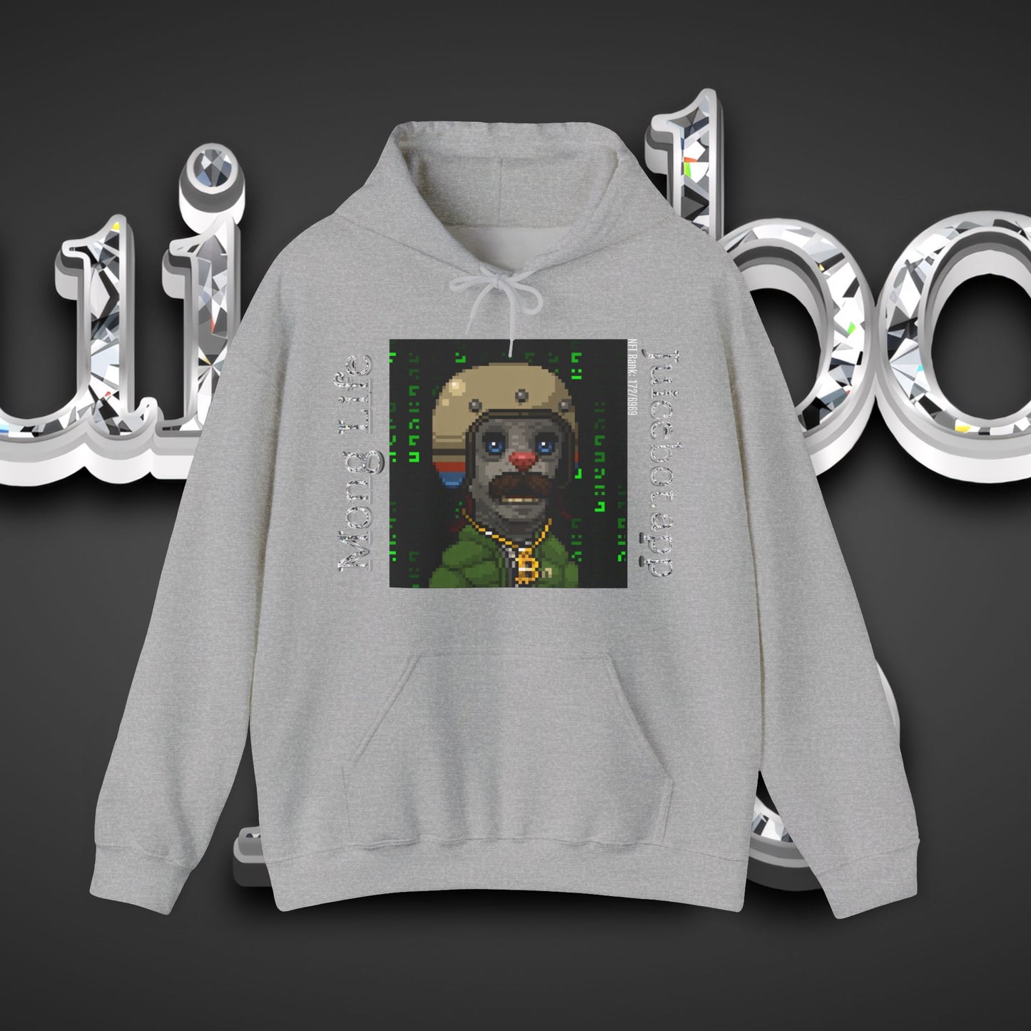 Custom NFT Hoodie - Mong NFT Ranked 0172