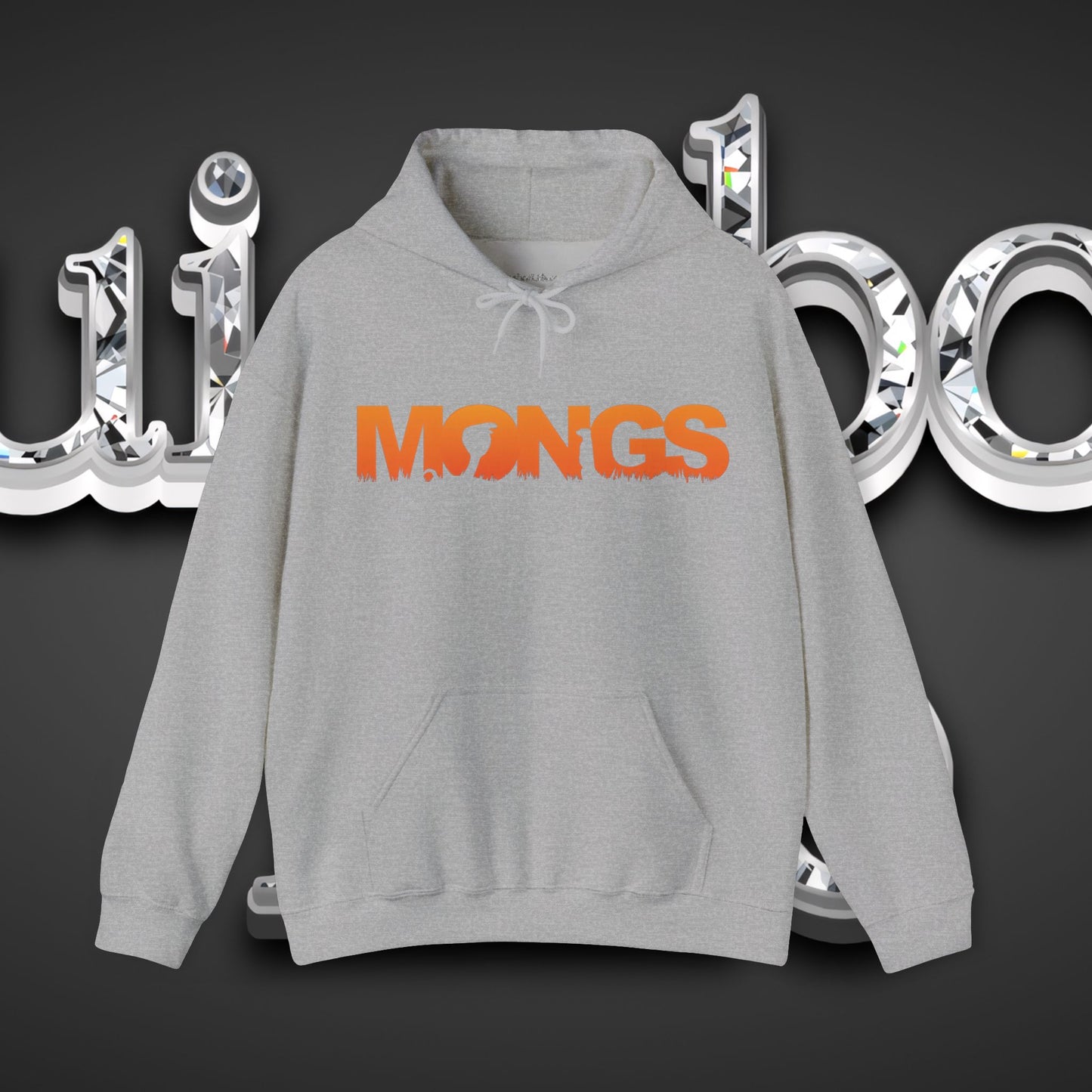 Crypto Hoodie - Mong Retro Logo