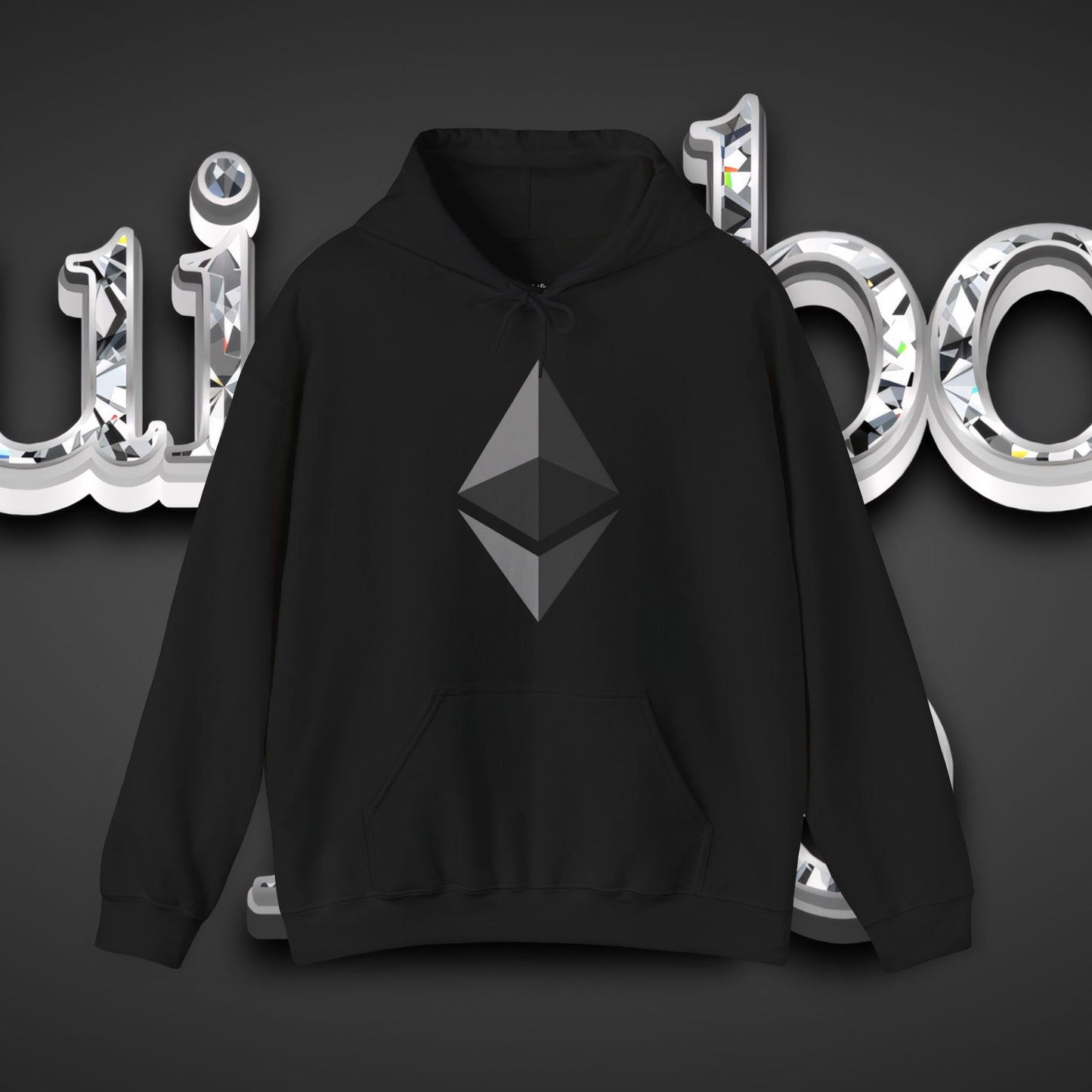 Crypto Hoodie - Ethereum (ETH) Logo