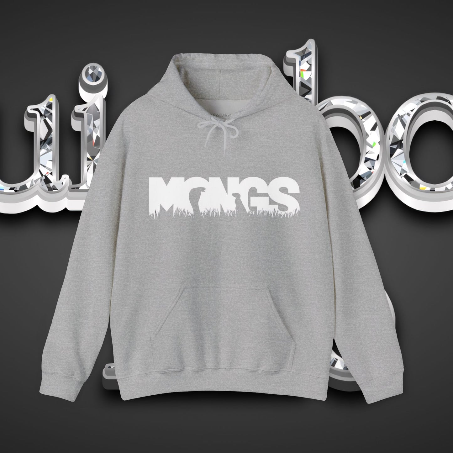 Crypto Hoodie - Mong Retro Logo V2