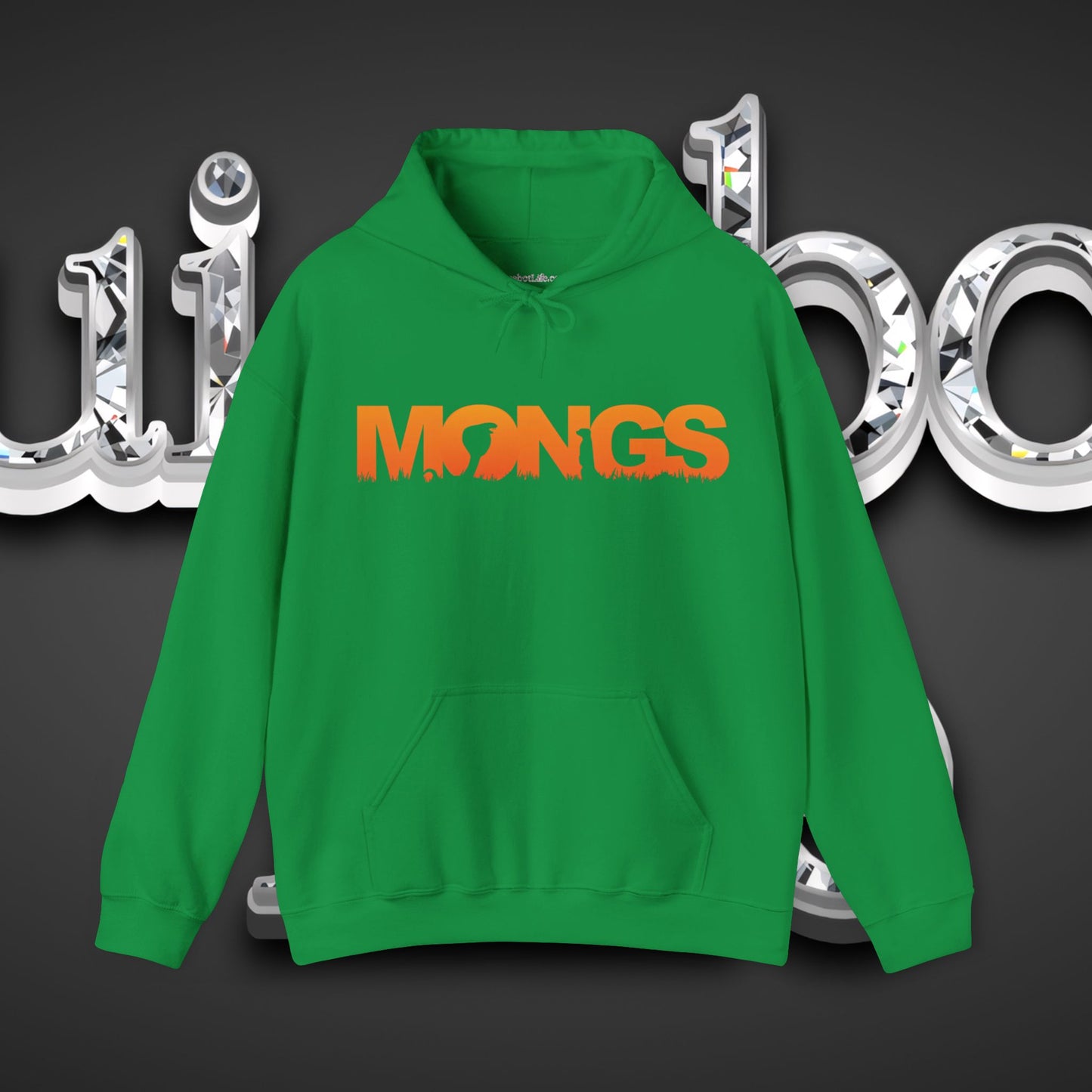 Crypto Hoodie - Mong Retro Logo