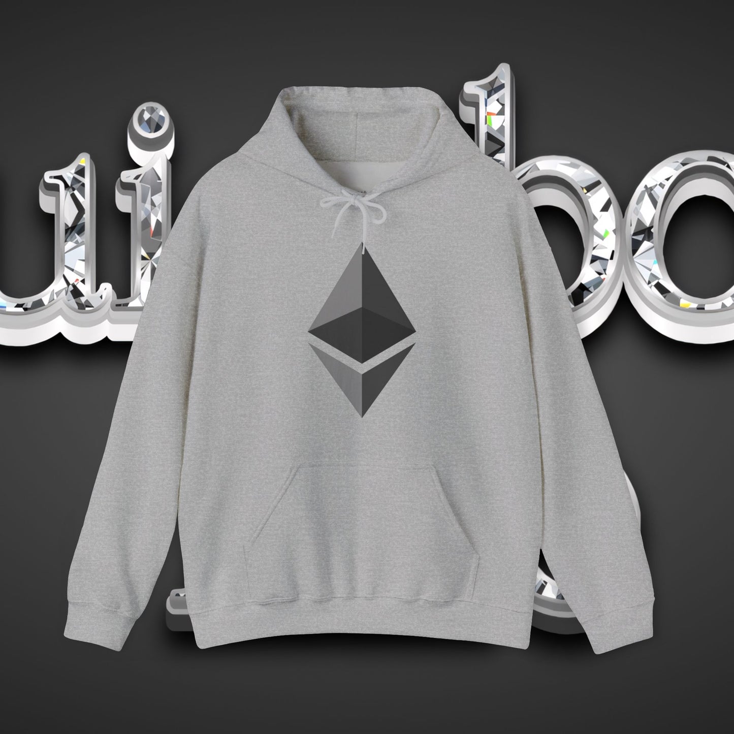 Crypto Hoodie - Ethereum (ETH) Logo