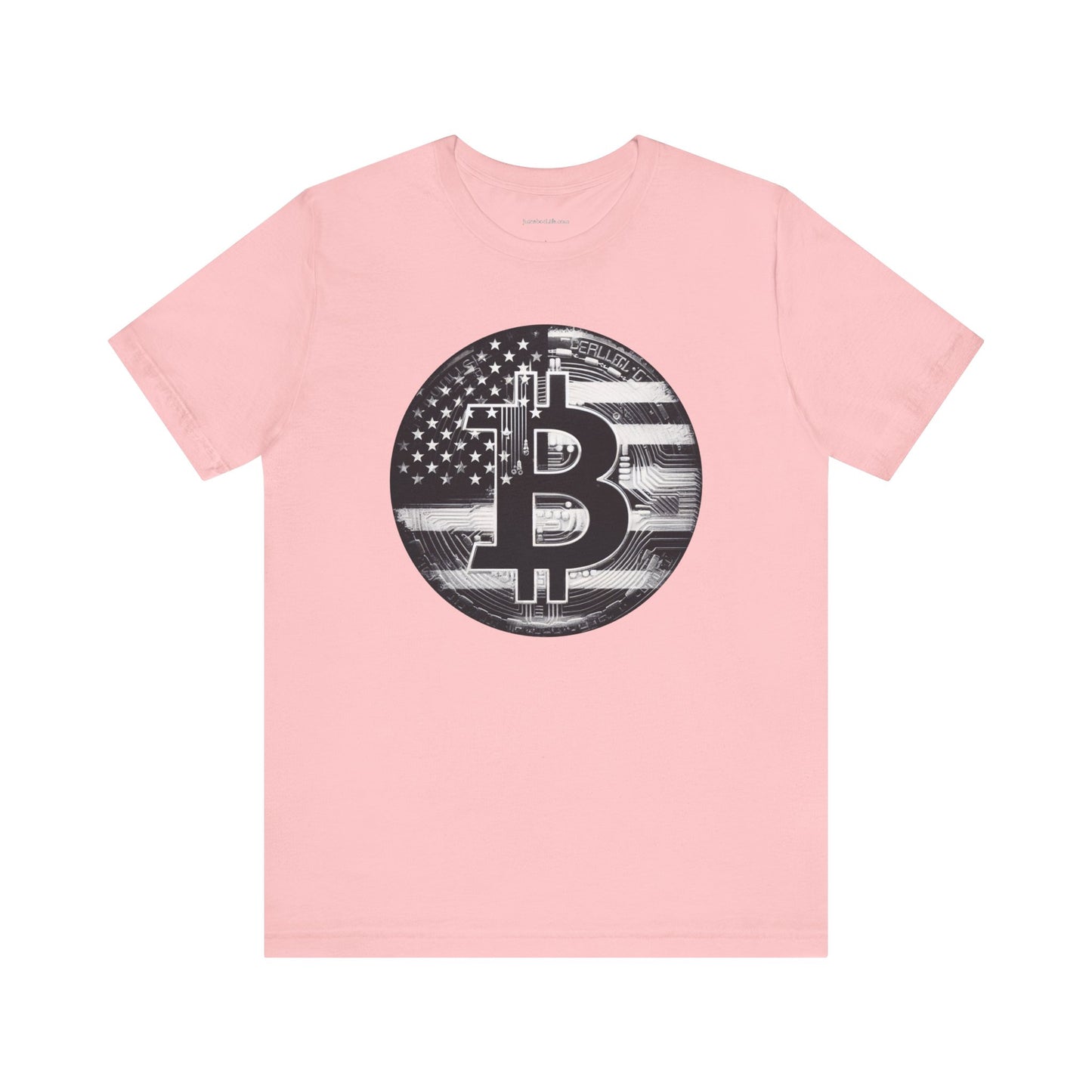 Crypto T-Shirt - Custom Bitcoin (BTC) Flag