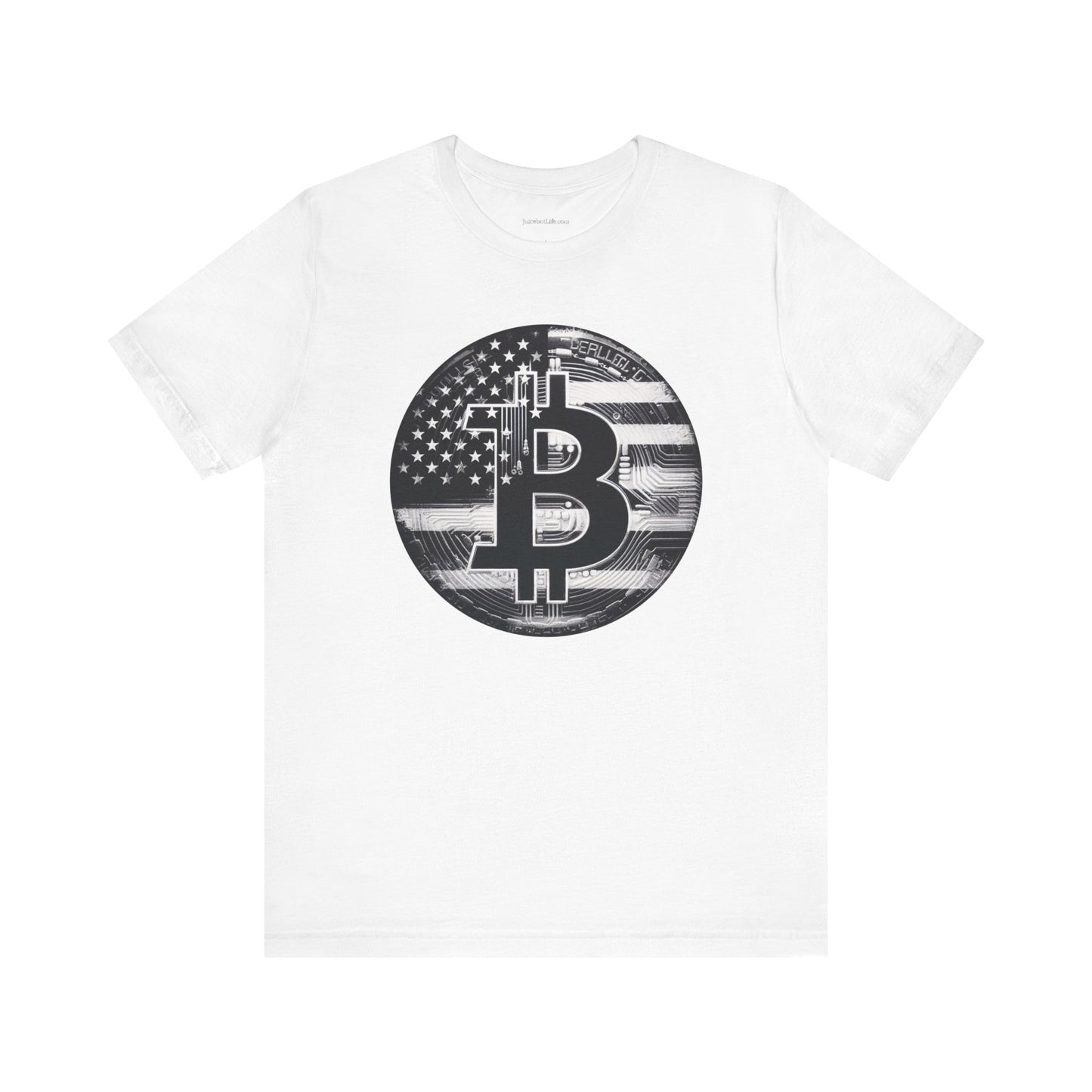 Crypto T-Shirt - Custom Bitcoin (BTC) Flag