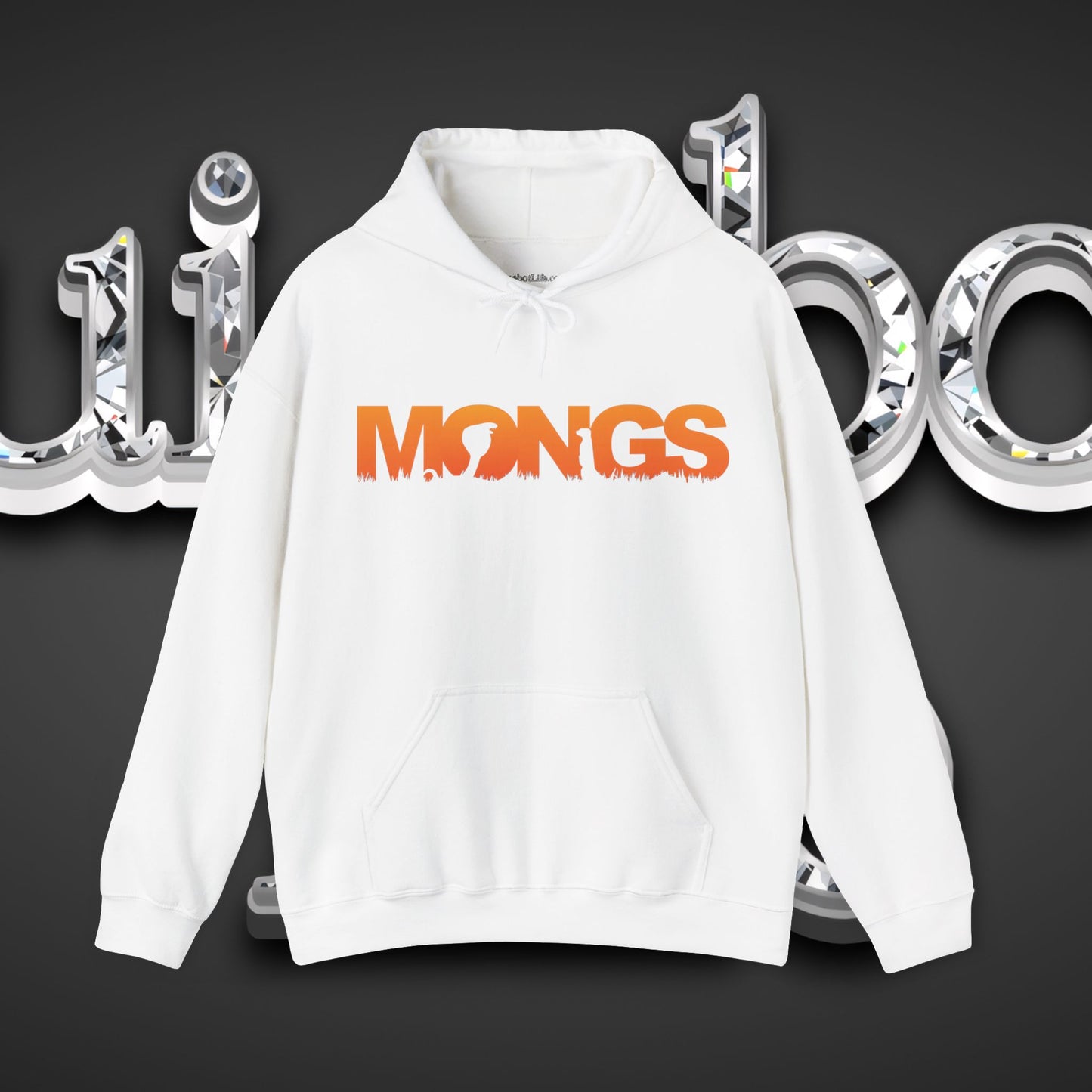 Crypto Hoodie - Mong Retro Logo